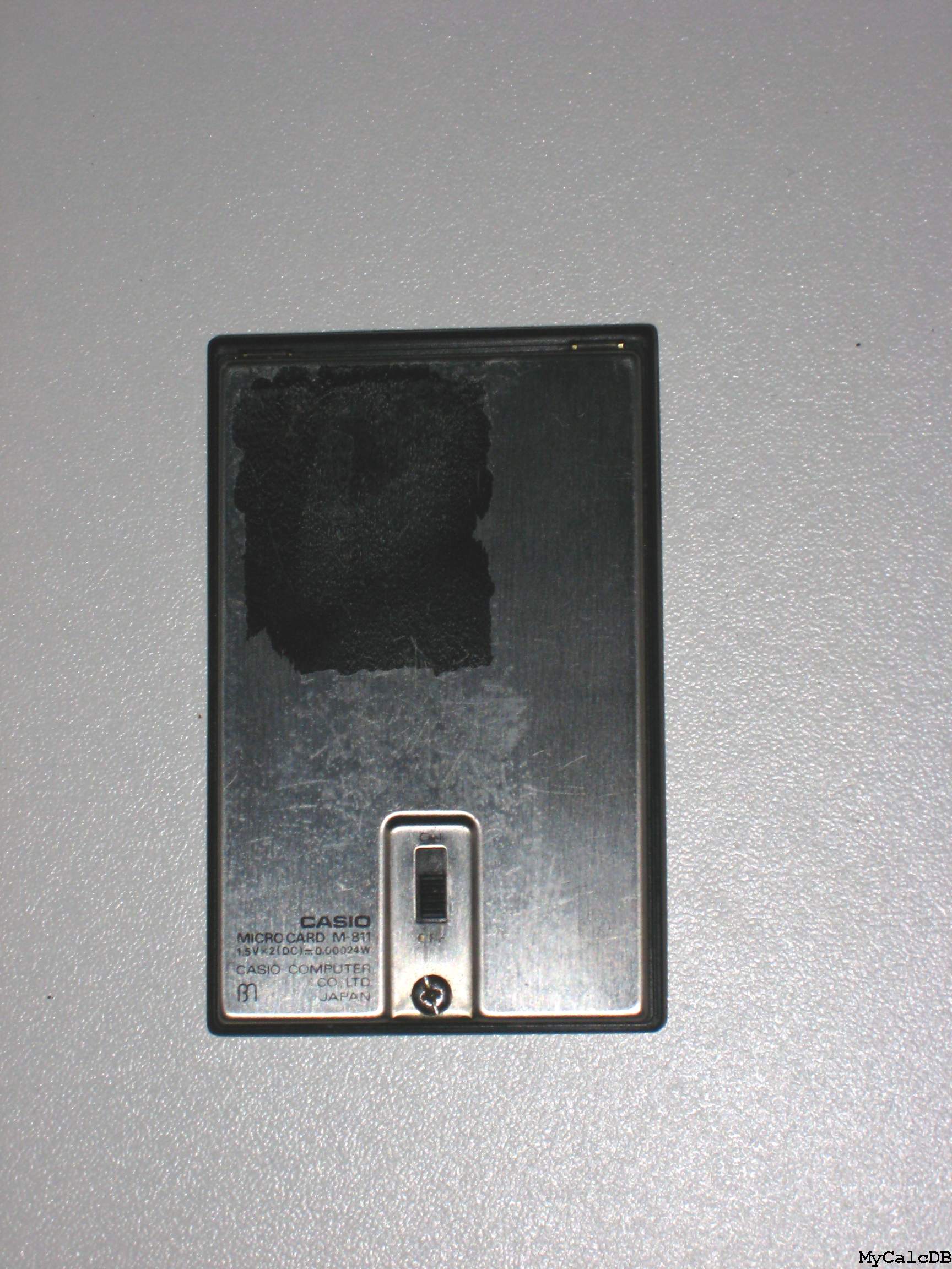 Casio MICRO CARD M-811