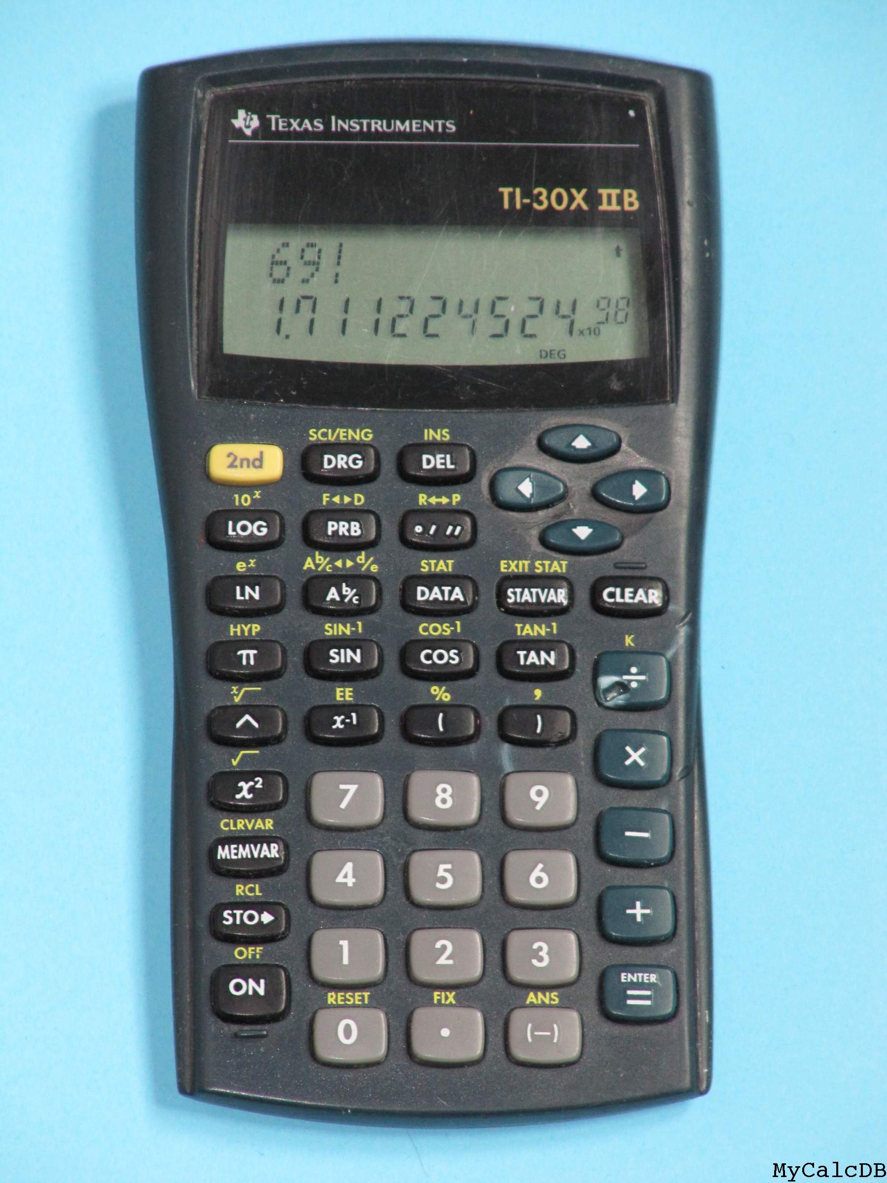 Texas Instruments XX-KT-CC2-A Calculator Caddy For TI-15 And TI-30XA Y 電卓 